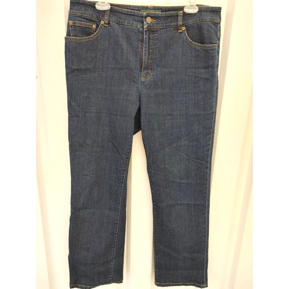 Lauren Ralph Lauren Jeans Straight Heritage Sz 14